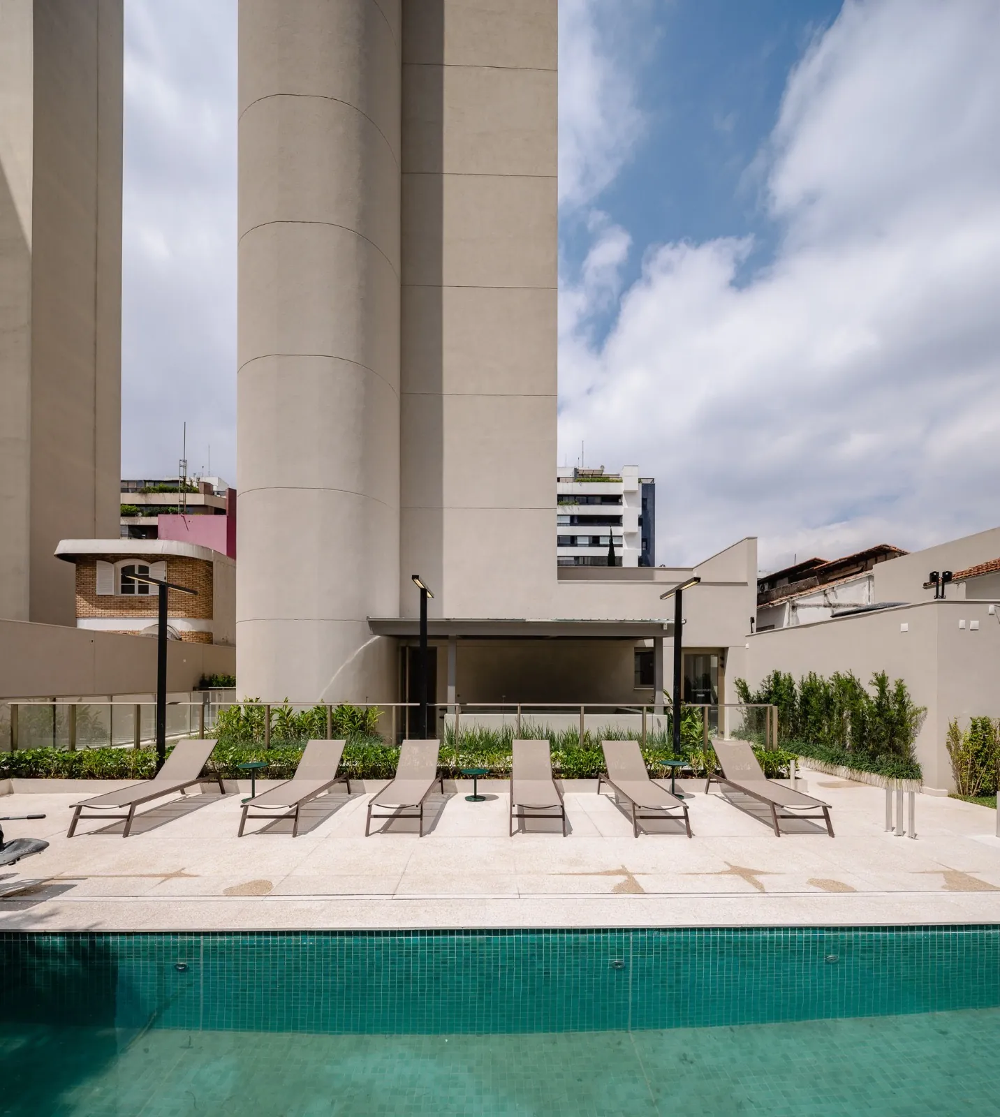 Pool deck